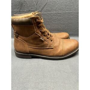 Size 13-G.H Bass Anchor Tumbled Brown Leather Boots